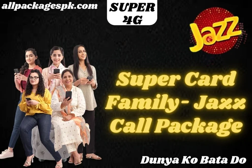 Super Card Family- Jazz Call Package