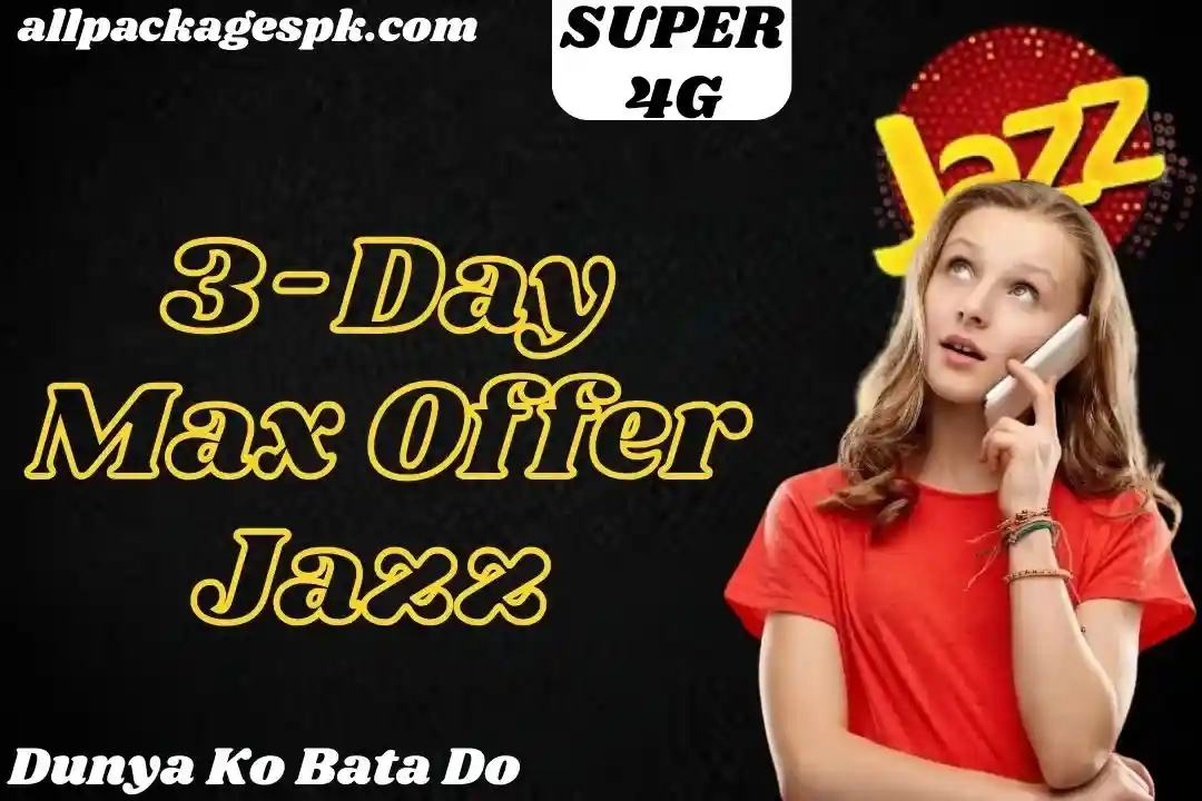 3-Day Max Offer Jazz