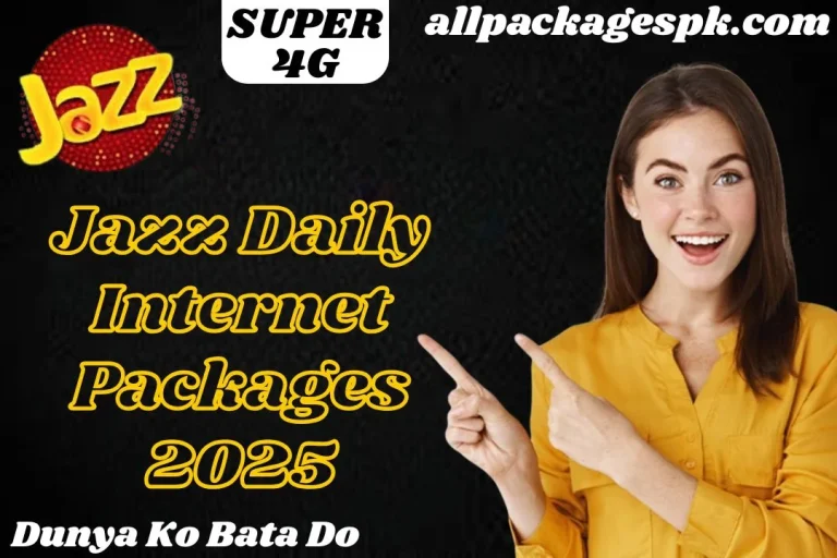 Jazz Daily Internet Packages 2025