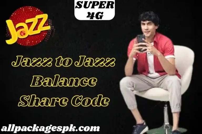 Jazz to Jazz Balance Share Code