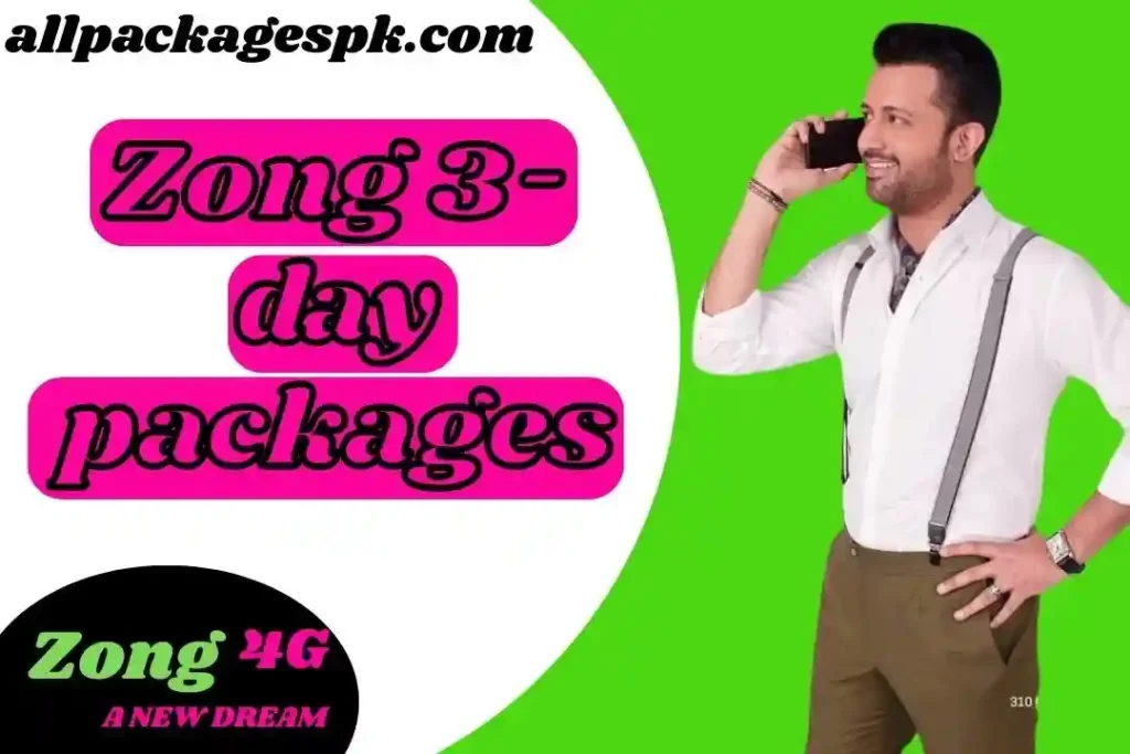 Zong 3-day packages
