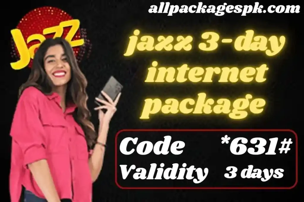 jazz 3-day internet package