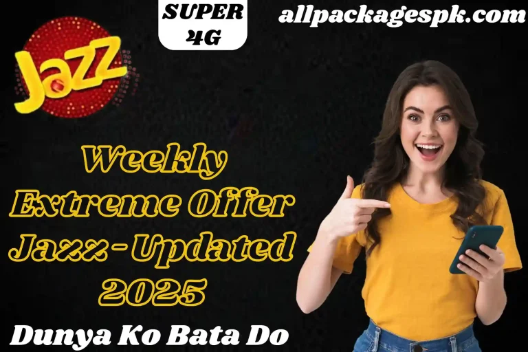 Weekly Extreme Offer Jazz-Updated 2025