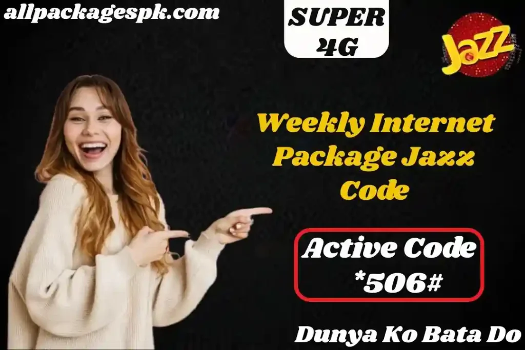 Weekly Internet Package Jazz Code