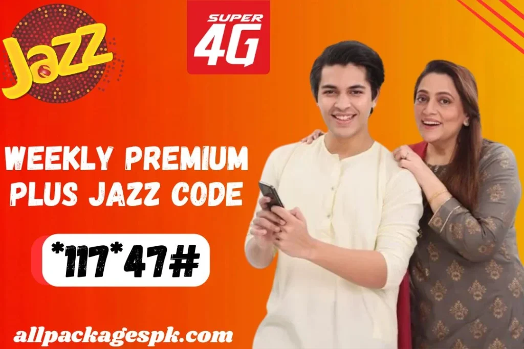 Jazz Weekly Premium Plus Package – 10GB for Rs. 373 Only 2 Weekly Premium Plus Jazz Code