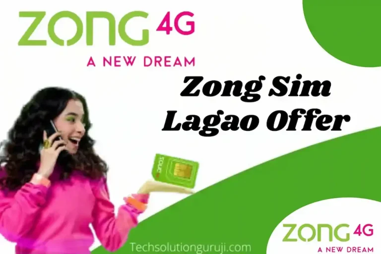 Zong Free SIM Lagao Offer