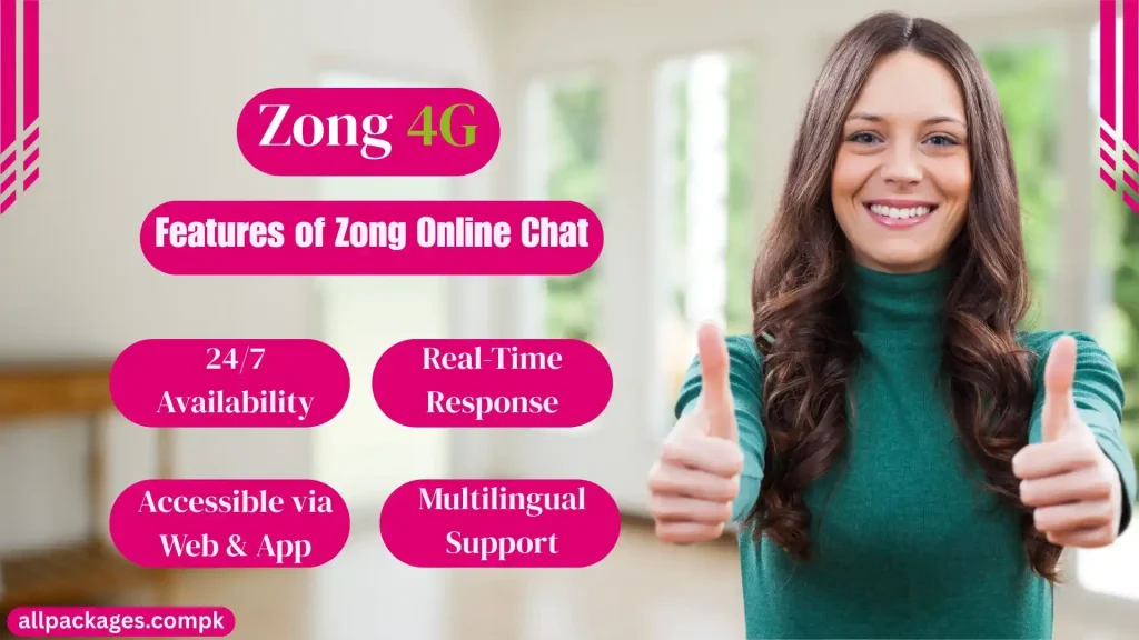 Zong Online Chat – Get Instant Support Anytime, Anywhere 2025 2 Feature of zong online chat