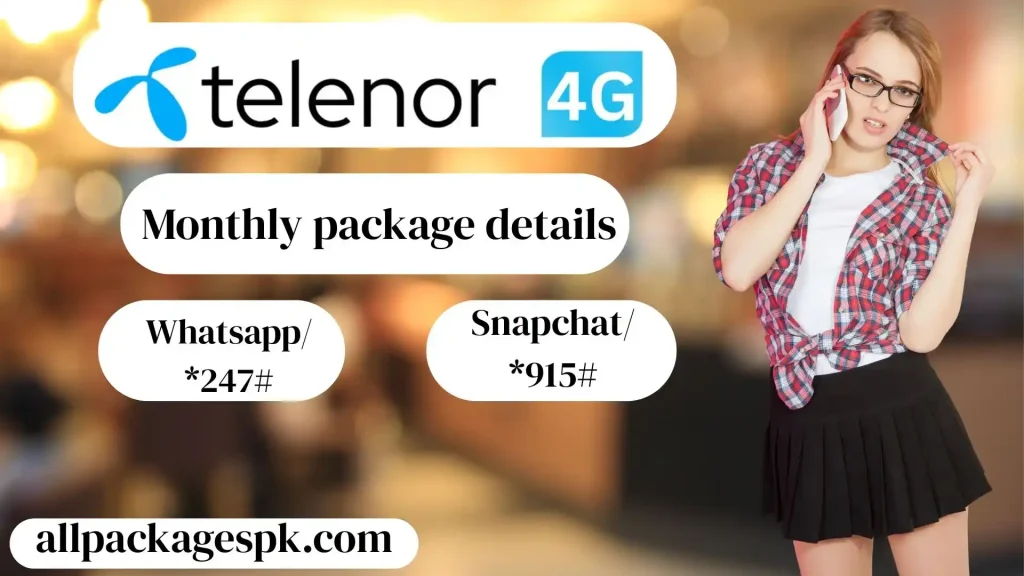 Telenor Montly package detail