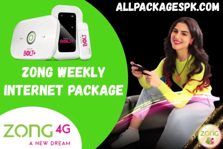 Zong Weekly Internet Package