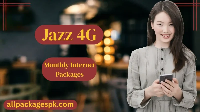 jazz internet monthly packages