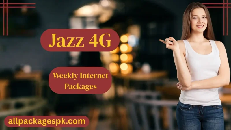 jazz weekly internet packages