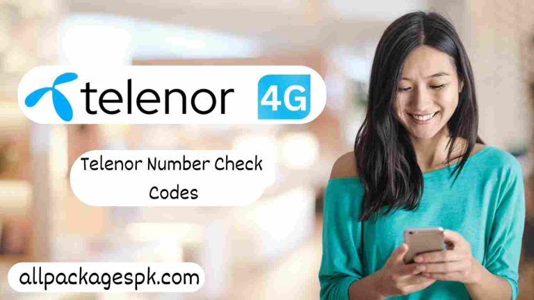 telenor number check