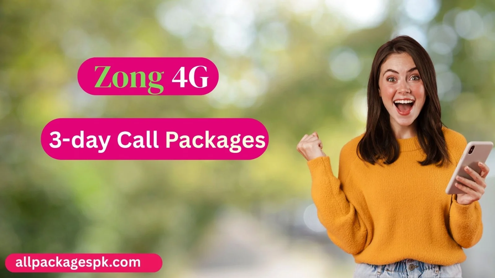 zong 3 day Call Packages