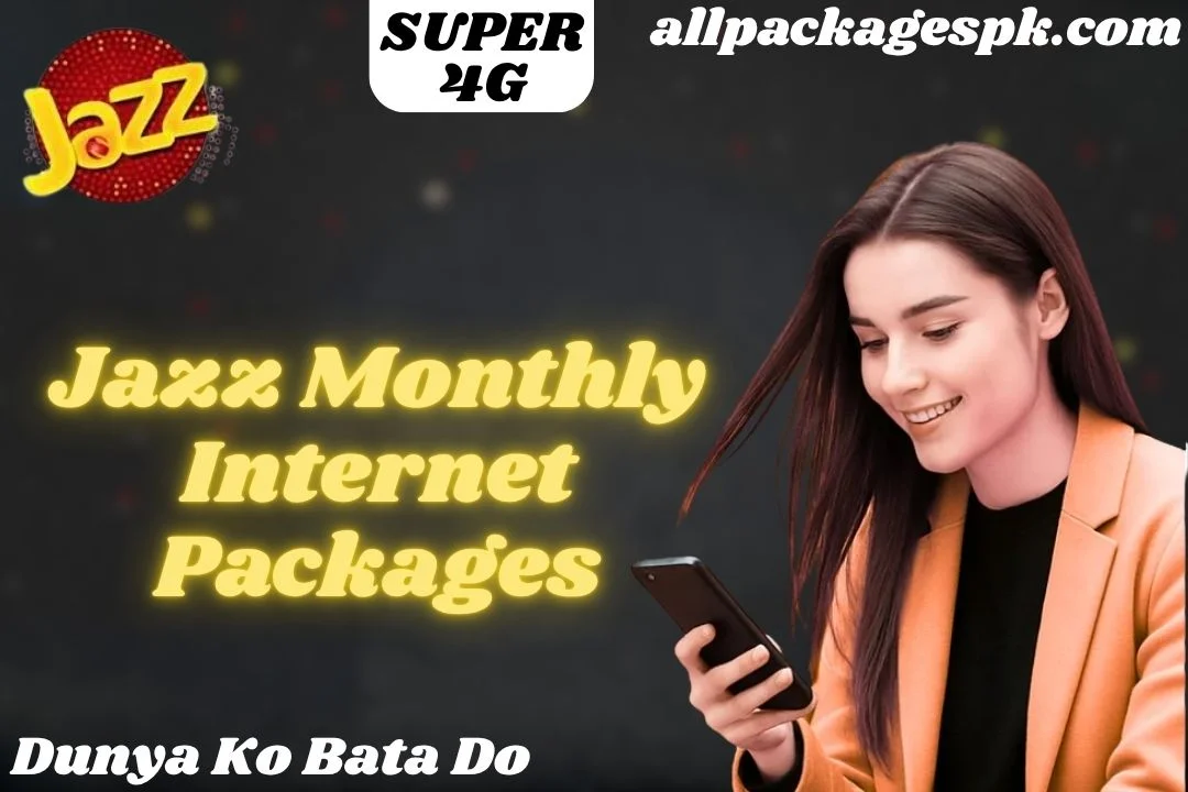 Jazz Monthly Internet Packages