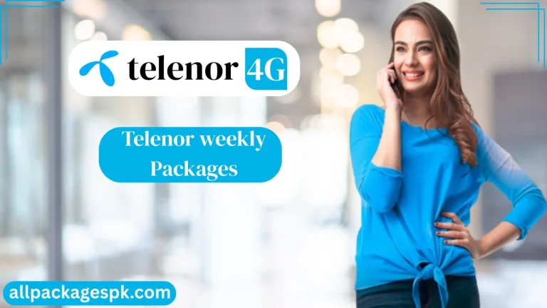 Telenor Weekly Packages – Best 7-Day Offers for Calls, Data & SMS 2025 8 Telenor Weekly Packages