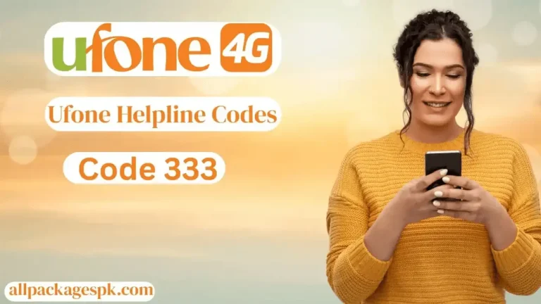 Ufone Helpline Numbers & WhatsApp Support