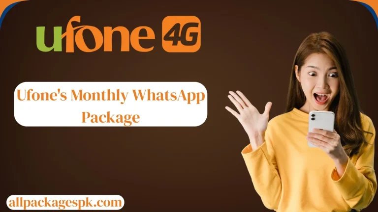 Ufone's Monthly WhatsApp Package– Stay Connected for a Month 2025 7 Ufone's Monthly WhatsApp Package