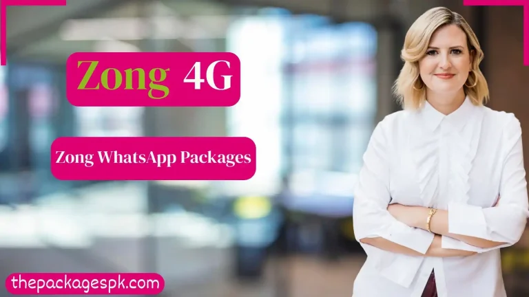 Zong Whatsapp Packages