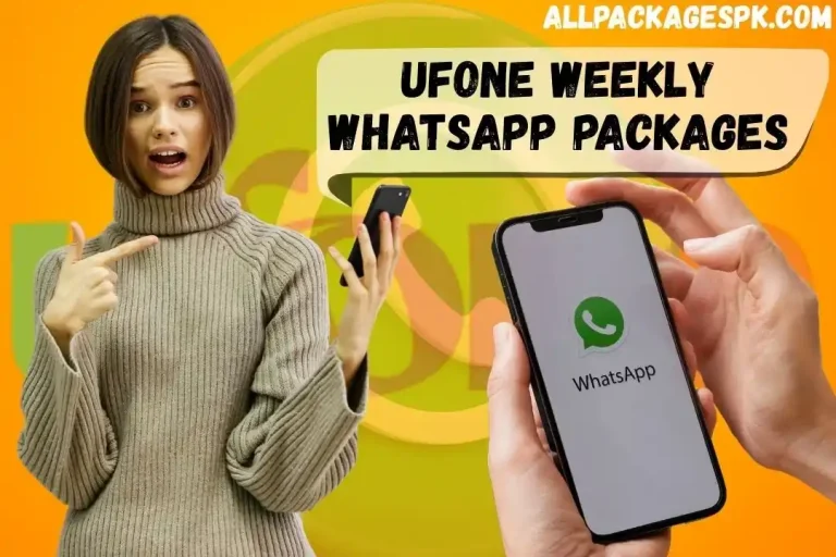 Ufone Weekly WhatsApp Package – Chat Nonstop on WhatsApp 2025 4 Ufone Weekly WhatsApp Package
