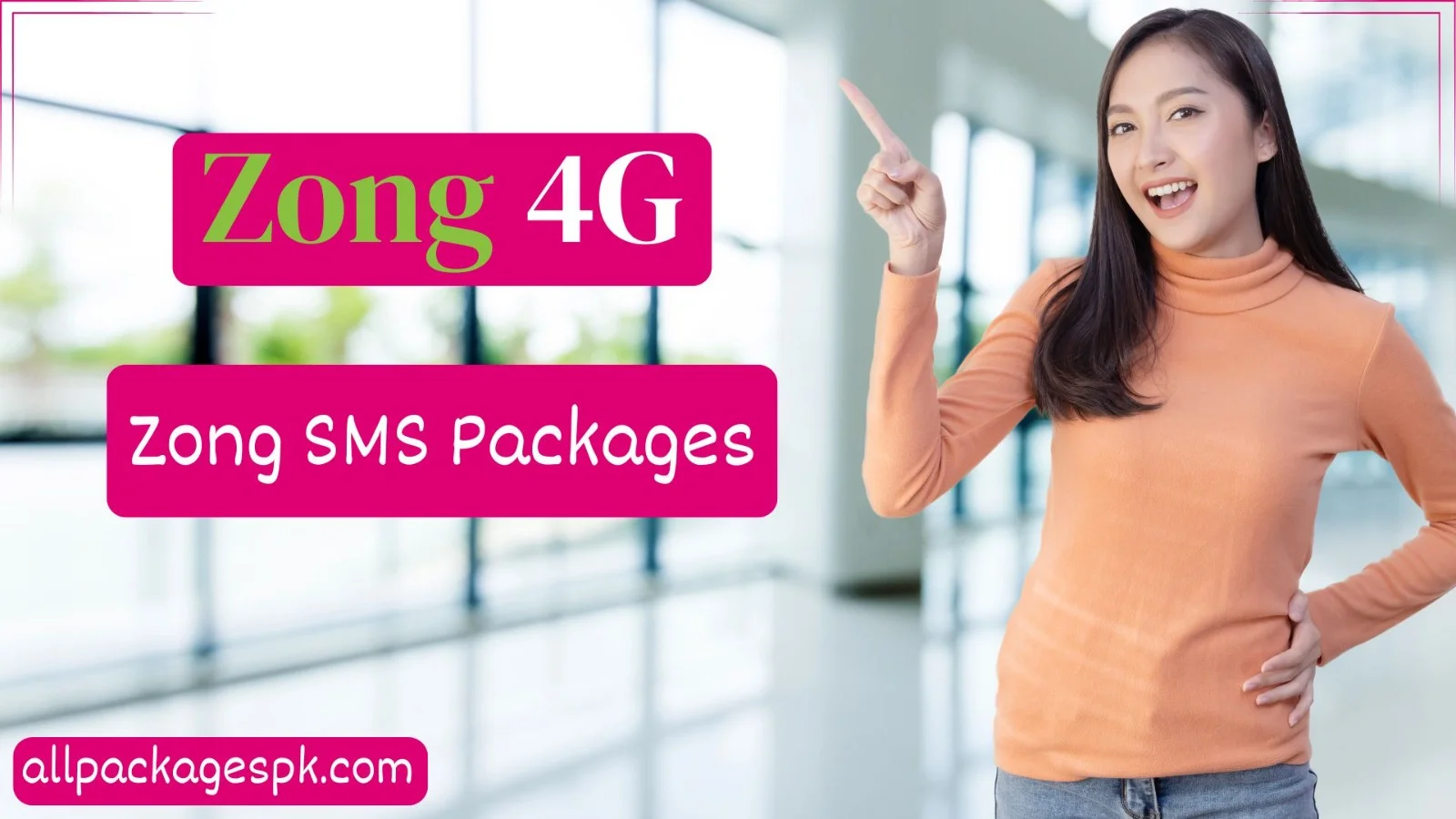 Zong SMS Packages