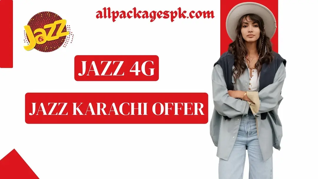 Jazz Karachi Weekly & Monthly Internet Plans
