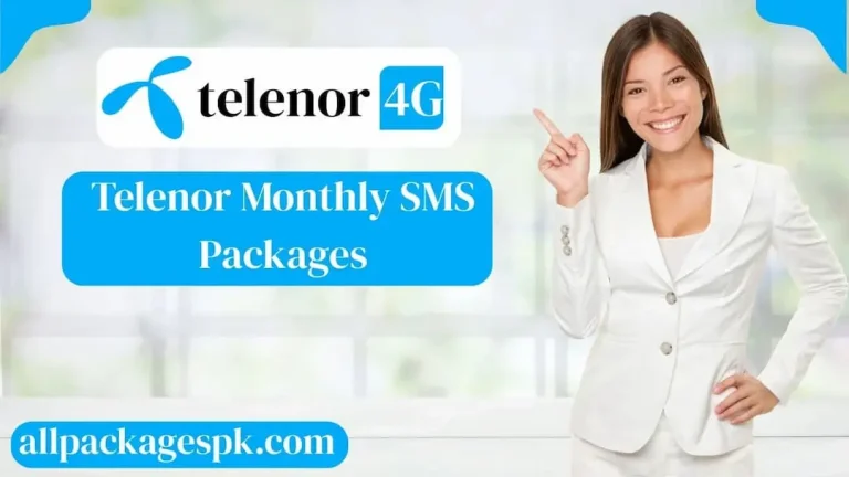 Telenor Monthly SMS Packages