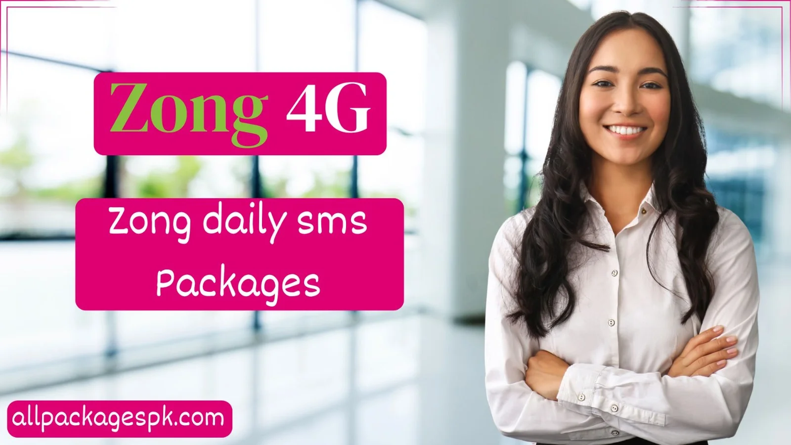 zong daily sms packages