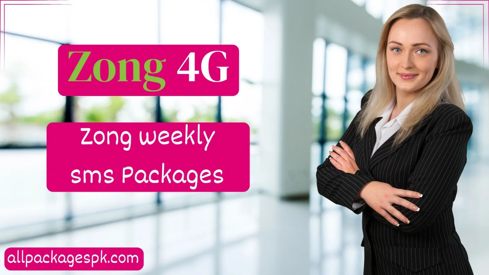 zong weekly sms packages