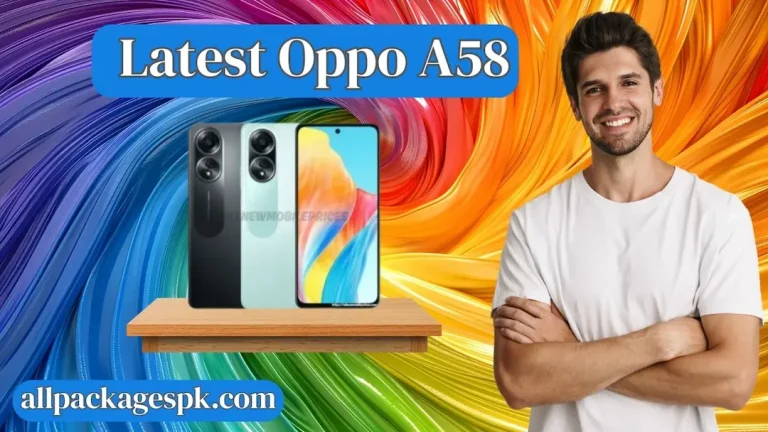 Latest Oppo A58