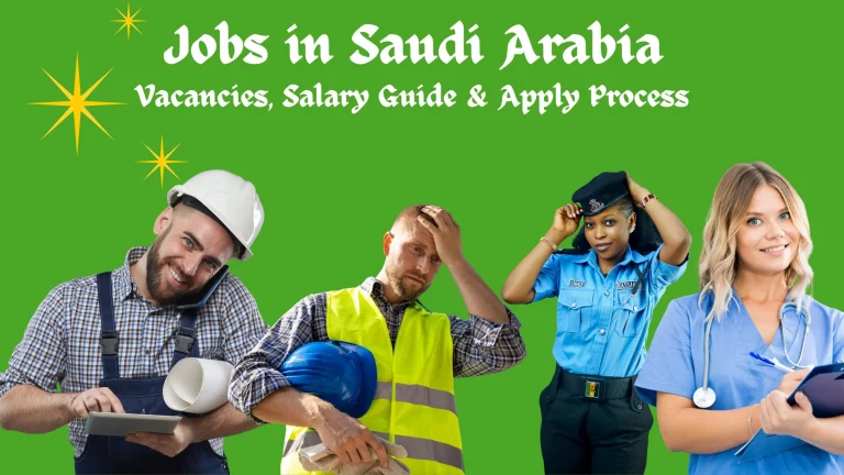 Jobs in Saudi Arabia