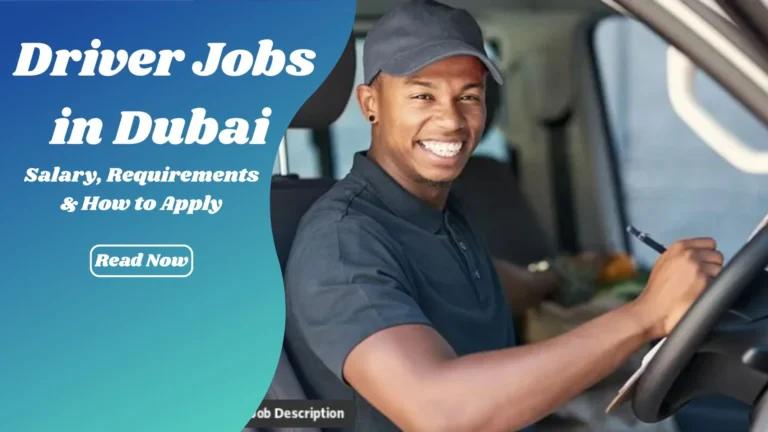 Driver Jobs in Dubai